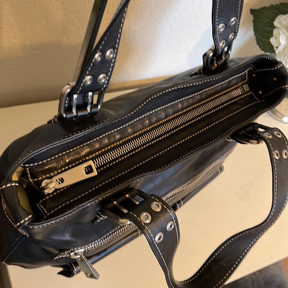 Marc Jacobs Stella Black Leather Tote EUC - Picture 6 of 15